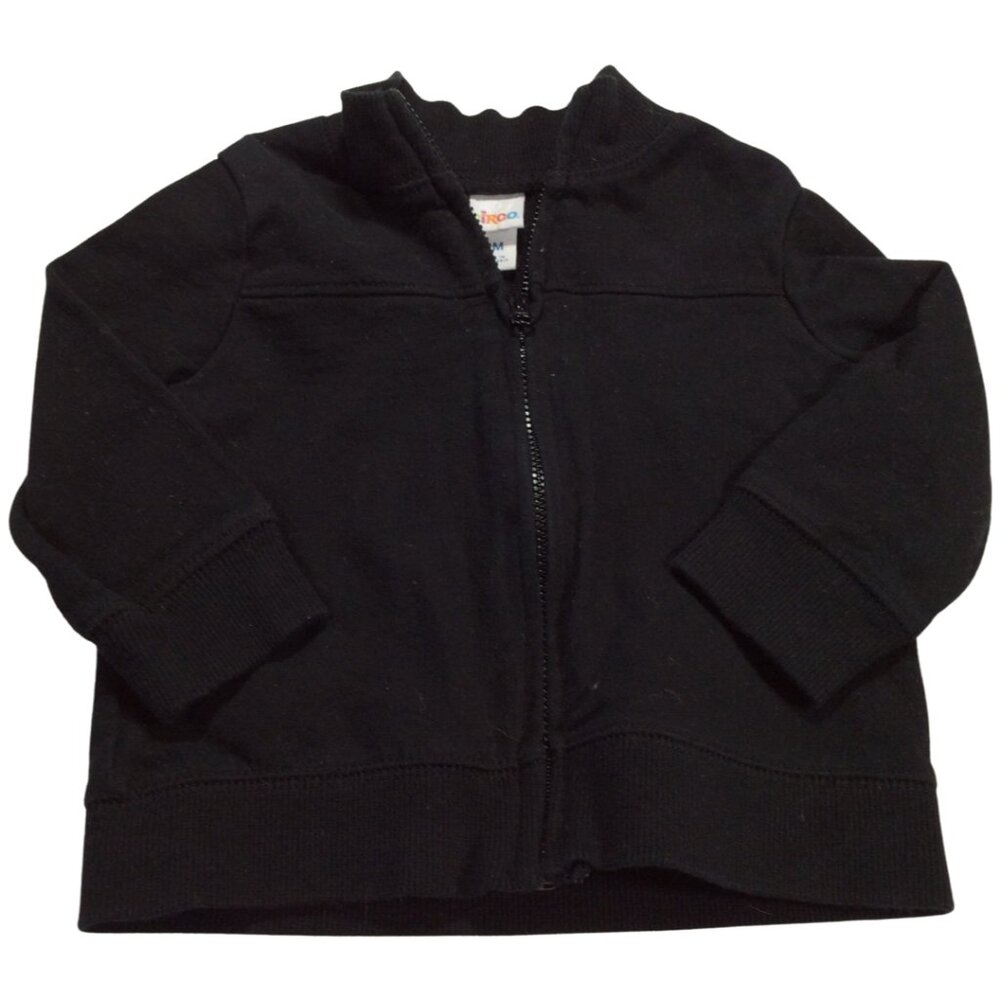 Black Zip Up Sweater